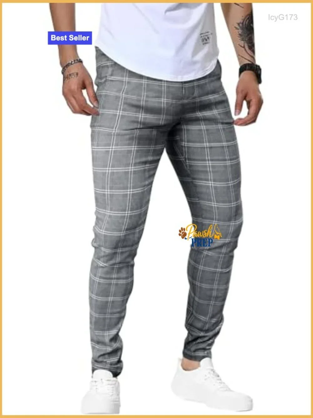Slim Fit Dress Pants Stretchy Twill Chinos Tapered Skinny Slacks